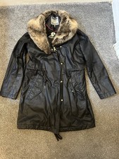 Joules Womens Parka Faux Fur
