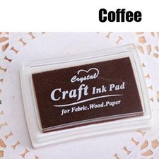 Chic Label Multi-color Craft Fabric Ink Pad Oil Based Rubber Stamp