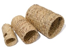 Rosewood Hyacinth Play Tunnel Hide S / M / L For Small Animals Rabbit Guinea