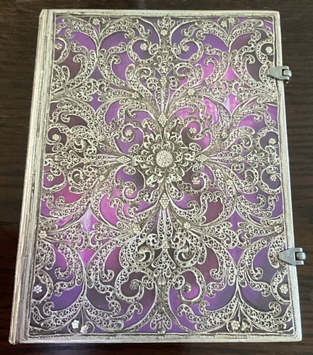 Paperblanks aubergine silver - paperblanks, (silver