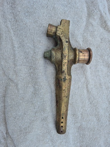 Vintage brass beer barrel tap - vintage,