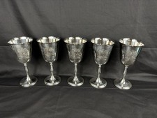 5 X Silver Plated Queen