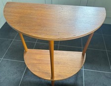 Vintage Hall Table Half Moon