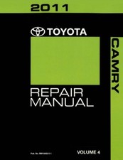2011 Toyota Camry Shop Service