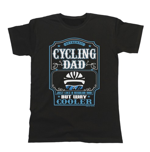 Cycling dad mens cyclist - dad,