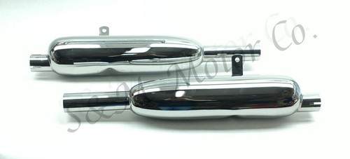 Triumph silencer muffler - silencer, t90
