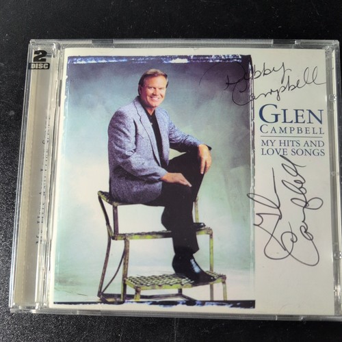 Autographed glen campbell - glen, my