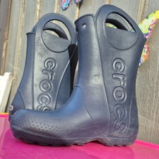 Unisex Childs Size Crocs Blue