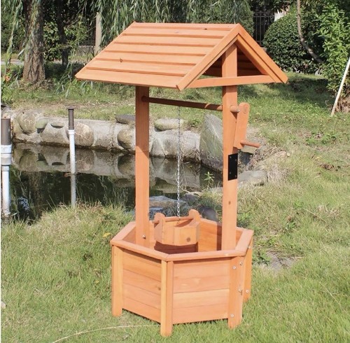 Nurband wooden garden - garden, wishing