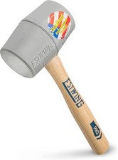 Estwing DH-12N 12oz Rubber Mallet No-Mar Hammer Grey