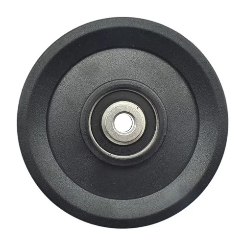 Black nylon pulley cable - black,