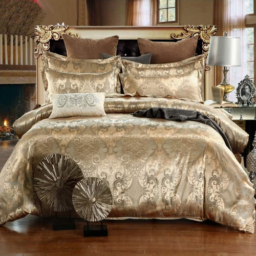 Duvet set embellished - embellished, jacquard