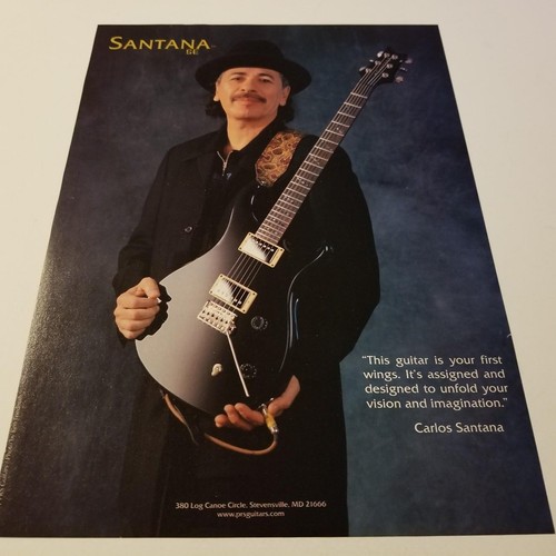 Carlos santana prs guitars - prs,