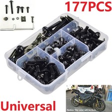 177PCS Black Fairing Bumpers