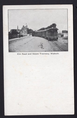 C1900 postcard elm road and - c1900,