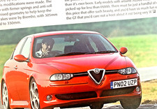 ALFA ROMEO 156 GTA - FRAMEABLE COLLECTIBLE ORIGINAL CLASSIC CAR MODEL REVIEW