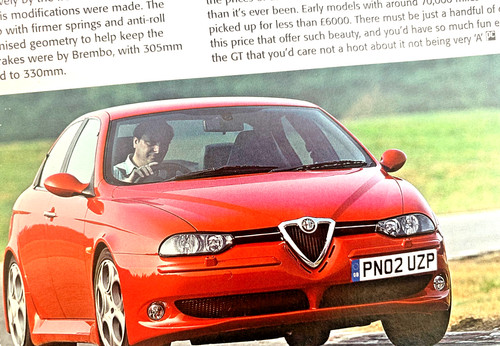Alfa romeo 156 gta - alfa, frameable