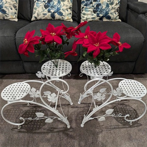 Wrought iron plant shelf - wrought,