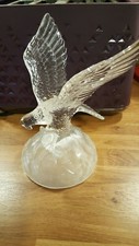 French Lead Crystal Eagle By