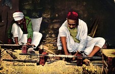 Lathe, lathe, Arab craftsmen