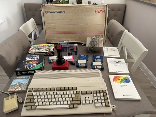 Amiga 500 bundle boxed - 500, bundle,