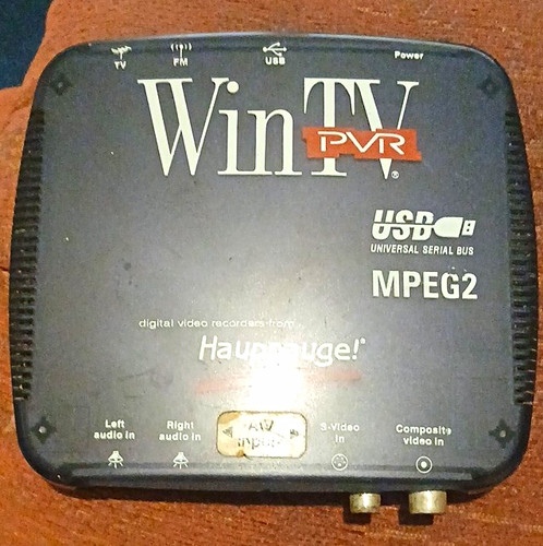 Hauppauge wintv pvr external - wintv,