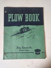 Ford Tractor Plow Book Harry