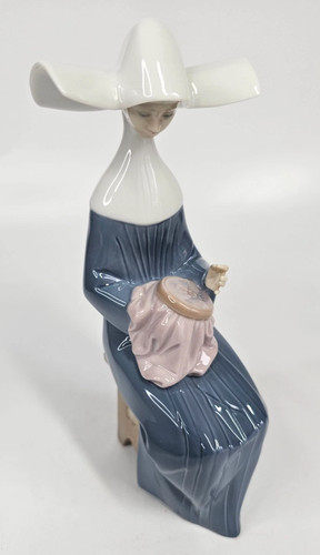 Lladro time sew seated - time,
