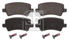 REAR AXLE BRAKE PAD SET, DISC