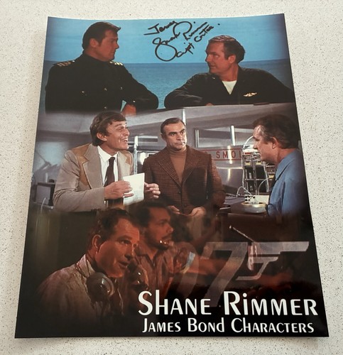 Shane rimmer signed - *signed, person