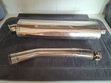 Scorpion Motorcycle Exhaust and link pipe.