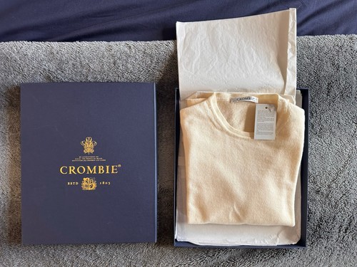 Crombie cream wool shirt - cream,