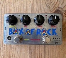 Zvex Box of Rock Compact Distortion Guitar Pedal Overdrive Effect