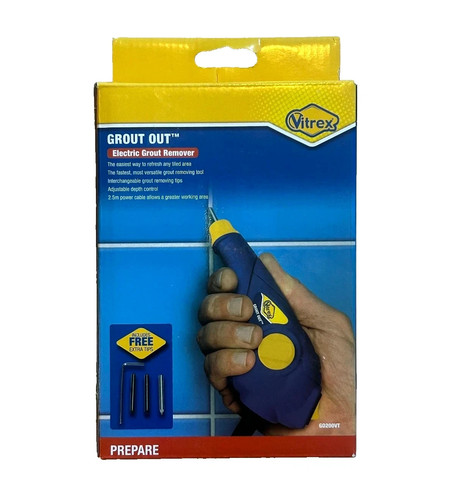 Vitrex grout out removal - out,
