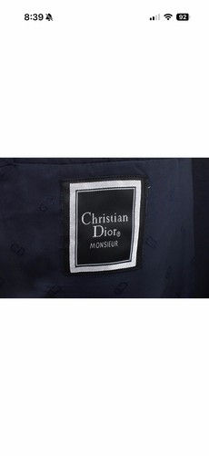 Vintage dior navy gold - vintage,