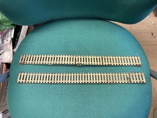 2 x O gauge 16 1/2”Metal RAILWAY WHITE PICKET FENCE For STATION Or TrackSide  B