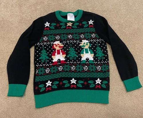 Super mario christmas ugly - super,
