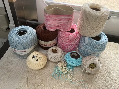 Mixed bundle crochet yarn - of,