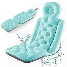 Full Body Bath Pillow Large Spa Cushion Shower Bathtub Tub Elastic Pillow Mat UK