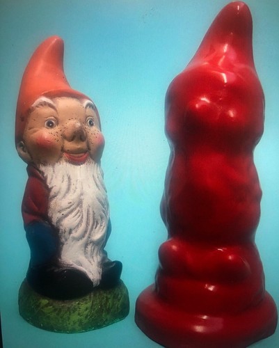 Gm12 gnome latex rubber mould - rubber,