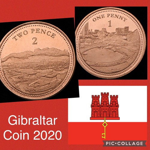 Gibraltar coins set - gibraltar,