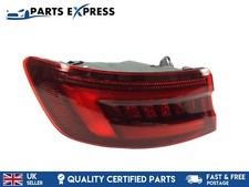 AUDI A4 S4 2015-18 B9 SALOON PASSENGERS REAR LEFT LH LED DYNAMIC TAIL LIGHT LAMP