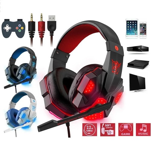 Gaming headphones 5mm wired - gaming, 3.5mm