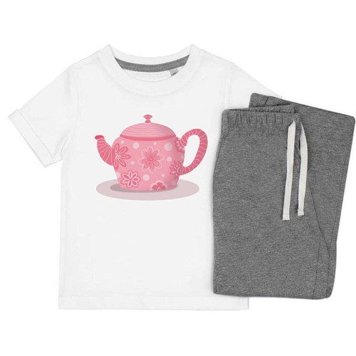 Funky teapot kids cotton - kids,