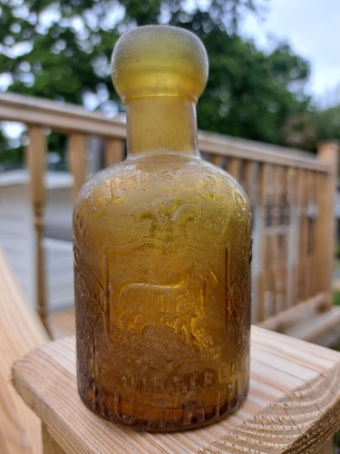 Small amber dumpy seltzer - small,