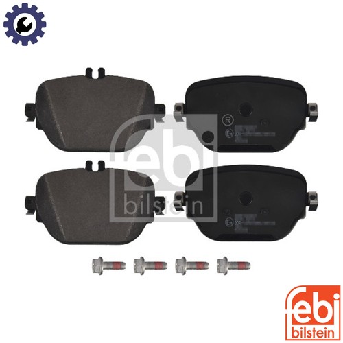 Brake pad set - pad,