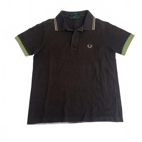 Boys fred perry brown polo - fred,