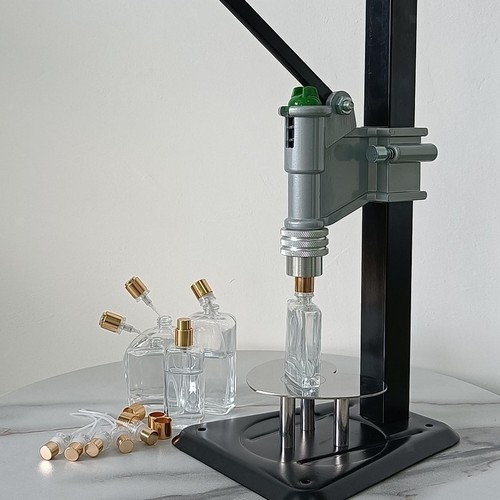 Manual perfume bottle capper - bottle,