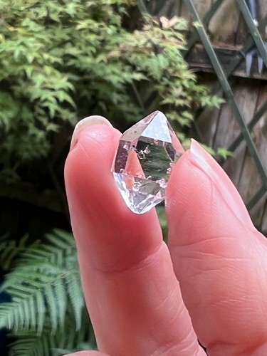 Herkimer diamond double water - double,