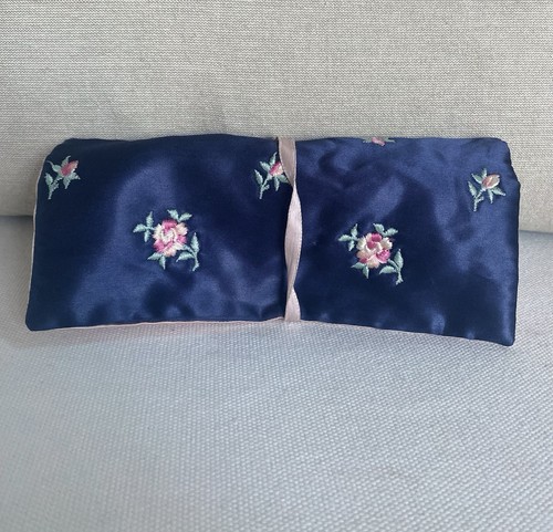 Vtg jewelry roll travel - roll, case